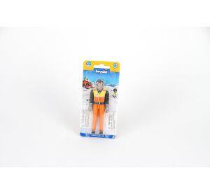 Bruder BWORLD Schneemobil-Fahrerfigur