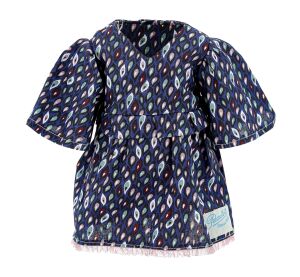 Petitcollin Pflaumenanzug (für Puppe 39 cm)