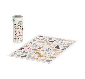 Ridley's Games Weißes Katzenliebhaber Puzzle 1000 Teile
