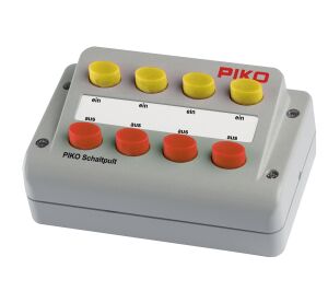 Piko Analoges Bedienfeld (4 Schalter, rot-gelb) - 55261