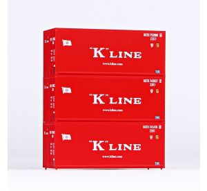 Piko Set 3x20ft Container K-Line - 56220