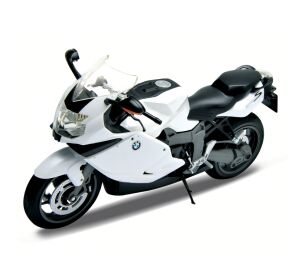 Welly Motorrad BMW K1300S Modell 1:10 weiß