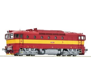 Roco Dieselová lokomotiva 754 067-7 ČSD/ČD Brejlovec, digitální - 7310055