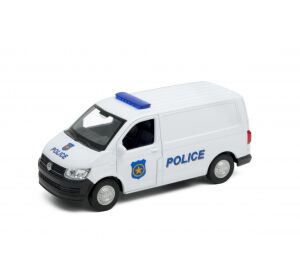 Welly Volkswagen Transporter T6 Van 1:34 Polizei weiß
