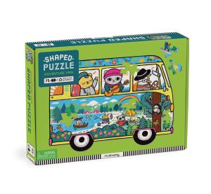 Mudpuppy Puzzle in Form eines Kleinbusses