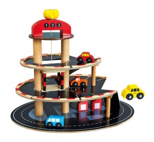 Bino Holzparkplatz mit Aufzug 4 Autos