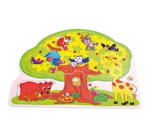 Bino Happy Animals Puzzle