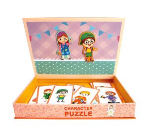 Bino Magnetische Puzzle Figuren