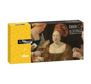 Vilac Puzzle Gefälschter Kartenspieler 1000 Teile