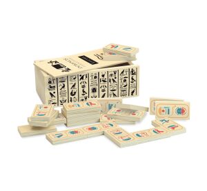 Vilac Domino mit Hieroglyphen