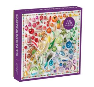 Galison Puzzle Regenbogen Ornamente 500 Teile