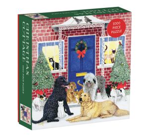 Galison Puzzle Weihnachtshäuschen 1000 Teile