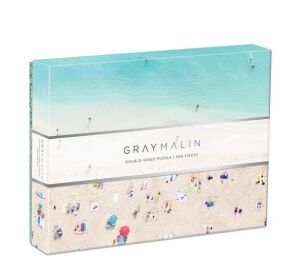 Galison Doppelseitiges Puzzle Hawai Gray Malin 500 Teile