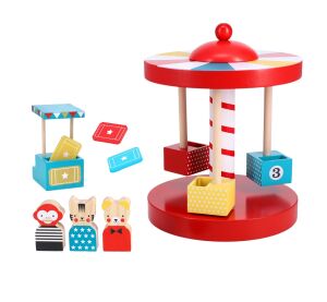 Petit Collage Holzkarussell