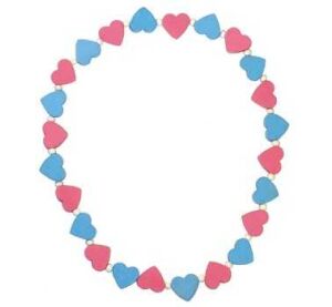 Detoa Baby Halskette mit Herzen