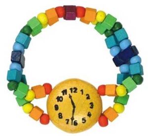 Detoa Baby-Armbanduhr Regenbogen
