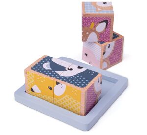 Bigjigs Baby Woodland Holzklötze