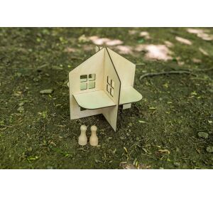 BeWooden Puppenhaus - Puppe's Wohnung