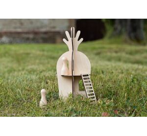 BeWooden Puppenhaus - Puppe´s Karotten