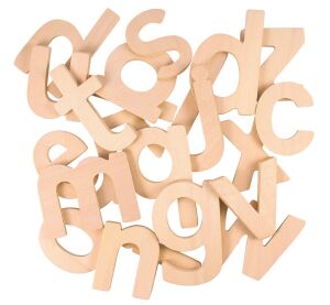 Bigjigs Toys Holzalphabet Kleinbuchstaben