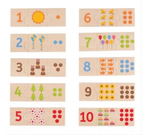 Bigjigs Toys Lernpuzzle zum Zählen