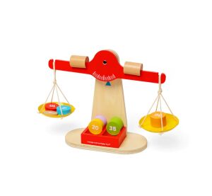 Bigjigs Toys Waage mit Ausgleichsgewicht