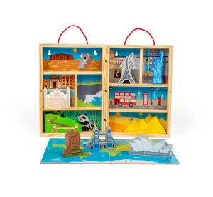Bigjigs Toys Reisespielset aus Holz