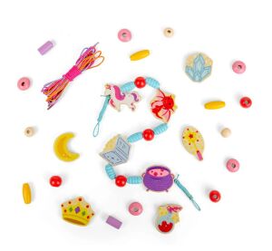 Bigjigs Toys Mystisches Zauber-Holzperlen-Set