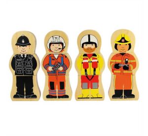 Bigjigs Toys Holzpuzzle Beruf