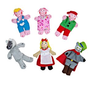 Bigjigs Toys Fingerpuppen Feenfiguren