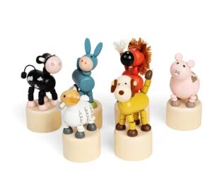 Bigjigs Toys Holztiere für Katzen 1 Stk