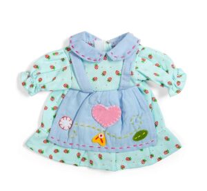 Bigjigs Toys Blaues Kleid mit Erdbeeren für Puppe 28 cm