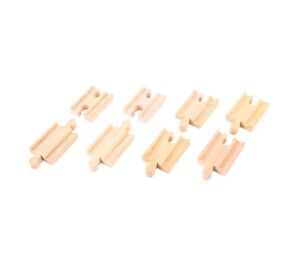 Bigjigs Rail Track Couplers 7 cm 8 Stück
