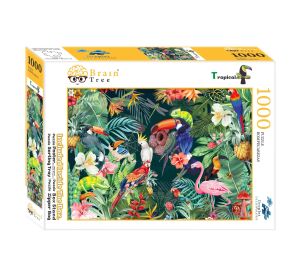 Brain Tree Puzzle Tropische Natur 1000 Teile