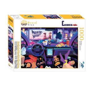 Brain Tree Puzzle In der Autokina 1000 Teile