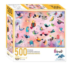 Brain Tree Puzzle Fairy Birds 500 Teile