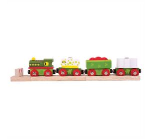 Bigjigs Rail Dinosaurier-Zug + 3 Gleise