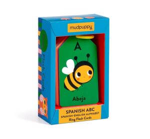 Mudpuppy ABC Spanisch-Englisch-Karten am Ring 27 Stk
