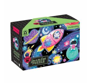 Mudpuppy Puzzle Space Dreams – leuchtet im Dunkeln, 100 Teile