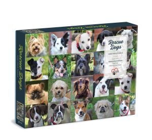Galison Puzzle Tierheimhunde 1000 Teile