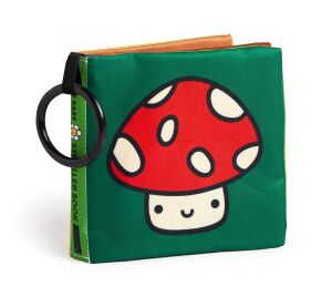 Mudpuppy Stoffbuch zum Aufhängen am Kinderwagen Nature