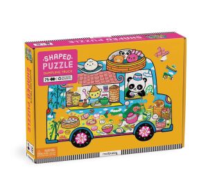 Mudpuppy Puzzle in Form eines Kleinbusses mit Erfrischungen