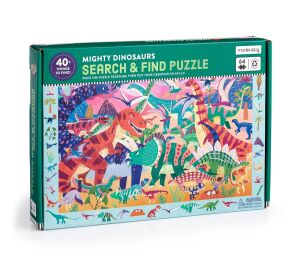 Mudpuppy Puzzle Majestätische Dinosaurier 64 Teile