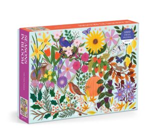 Galison Puzzle Jahreszeiten in Blumen 1000 Teile