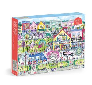 Galison Puzzle Michael Storrings Buchstadt 1000 Teile