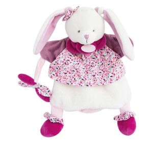 Doudou Plüschhase rosa 28 cm