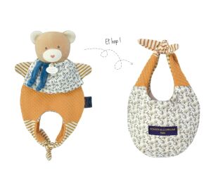 Doudou Teddybär in 3in1 Tasche