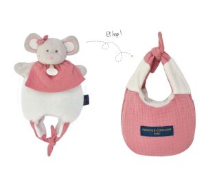 Doudou Maus in 3in1 Tasche