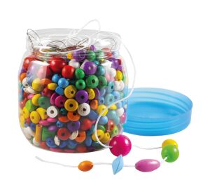 Detoa Holzperlen in einer Schachtel