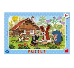 Dino Puzzle Mole zu Besuch